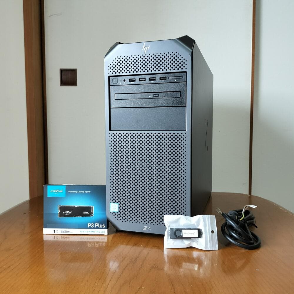 値下げ！早い者勝ち！クリエイター向け、HP Z4 G4 ワークステーション