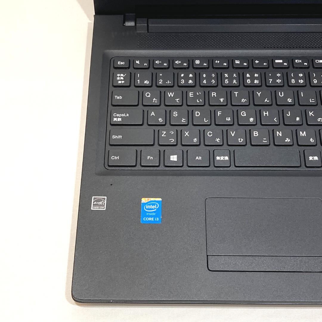 初心者✨快適i3・カメラ付き・DVD✨黒✨すぐ使えるノートパソコン◇D380-2