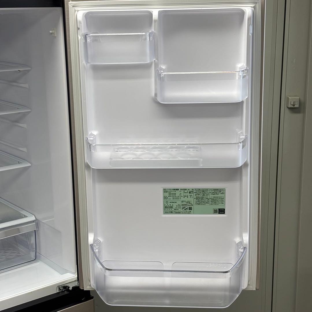 ∞送料込！設置対応◎2022年製 日立 315L 冷蔵庫 R-V32SV(N)