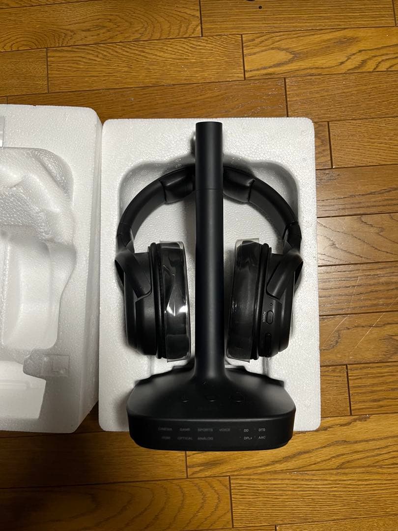 SONY ワイヤレスヘッドセット 充電スタンド付きWH-L600