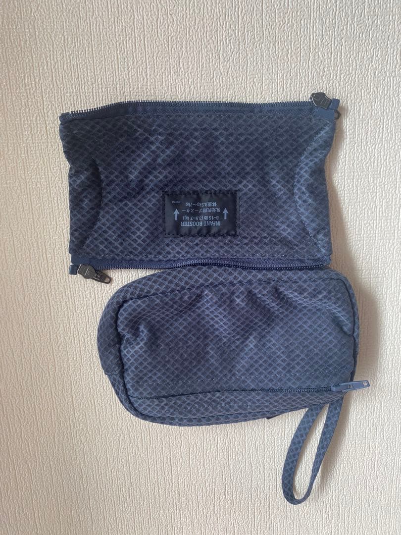 Nuna 抱っこ紐 グレー メッシュ　カドルクリック