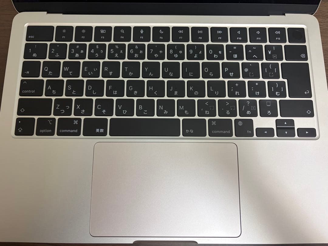 美品 macbook air M2 256GB スターライト