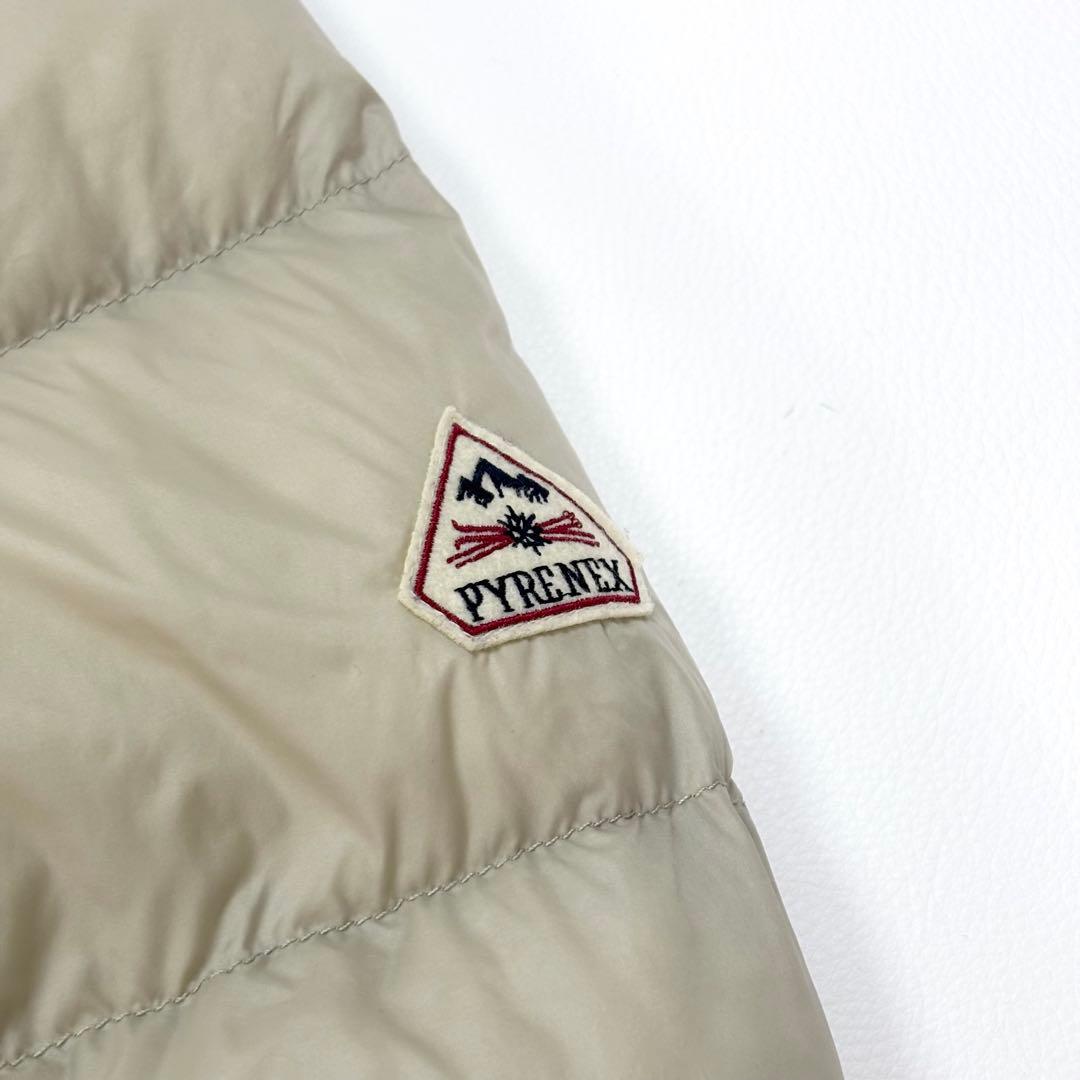 未使用級✨ ピレネックス マラデータ ノーカラー 軽量 ダウンコート