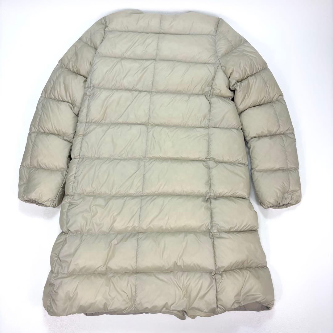 未使用級✨ ピレネックス マラデータ ノーカラー 軽量 ダウンコート