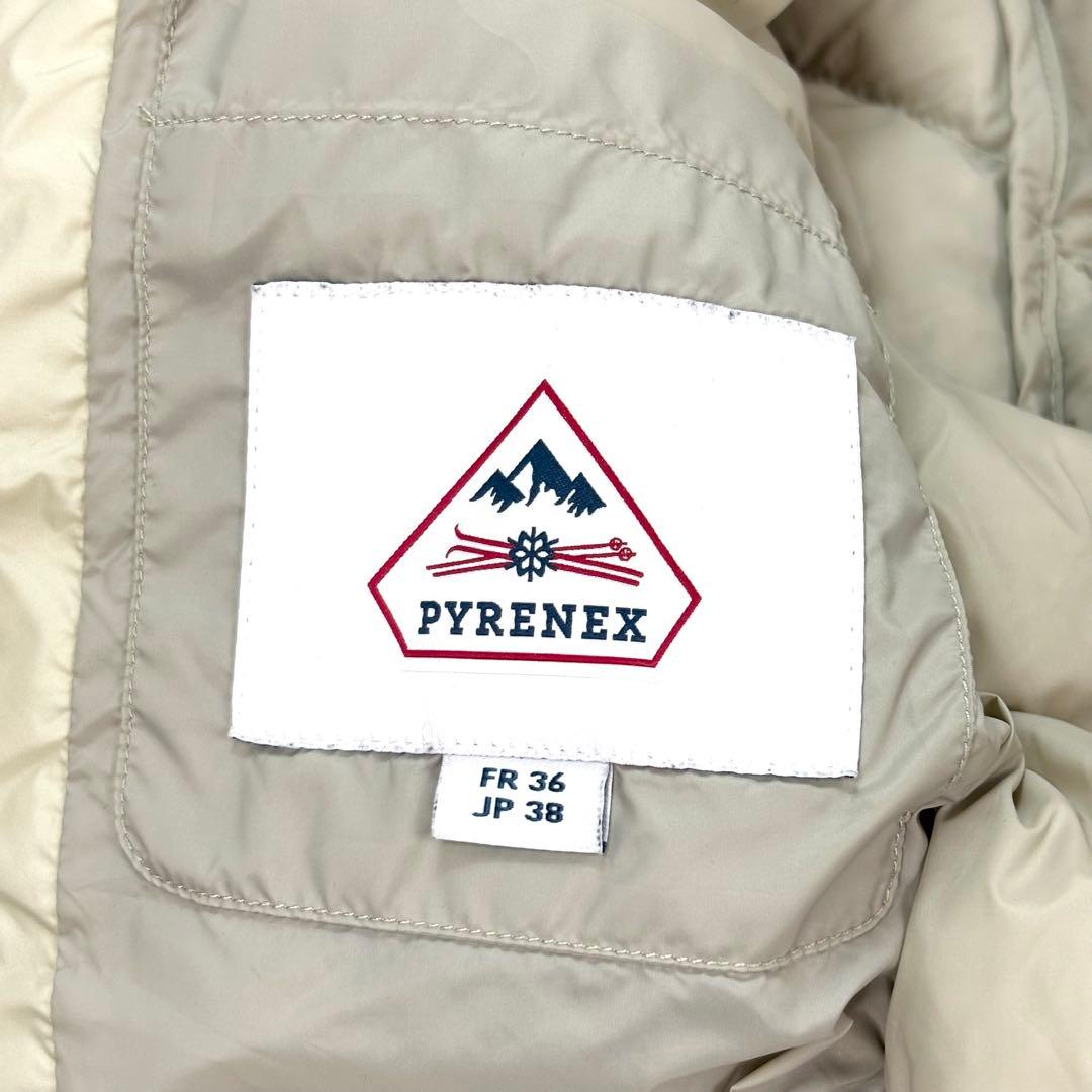 未使用級✨ ピレネックス マラデータ ノーカラー 軽量 ダウンコート