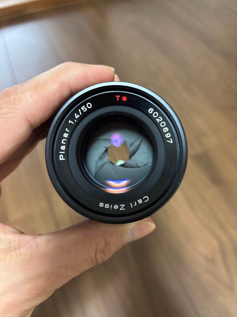 レンズ(単焦点) Contax Carl Zeiss Planar T 50mm f1.4 AEJ