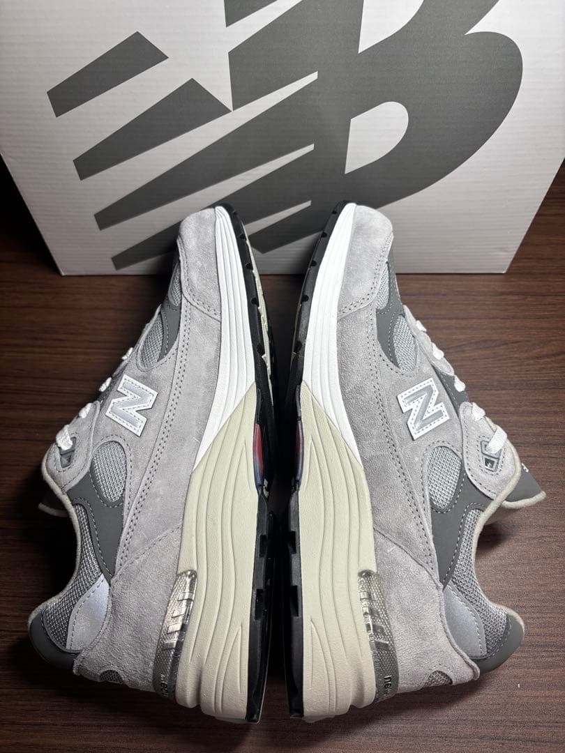 fukuニューバランス 992 グレー2025未使用size 26.0㎝