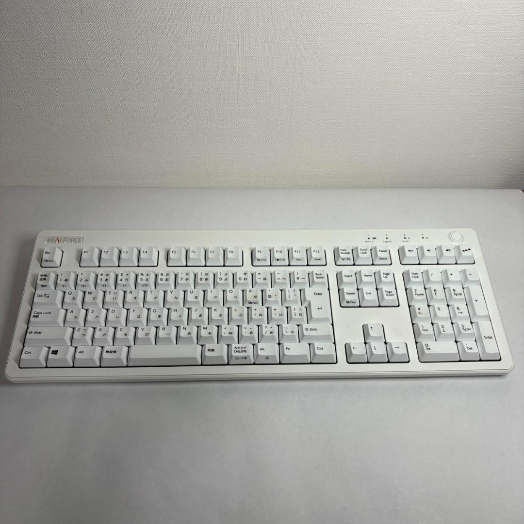 S*4様 REALFORCE R3 キーボード 日本語配列 ホワイト R3HA2