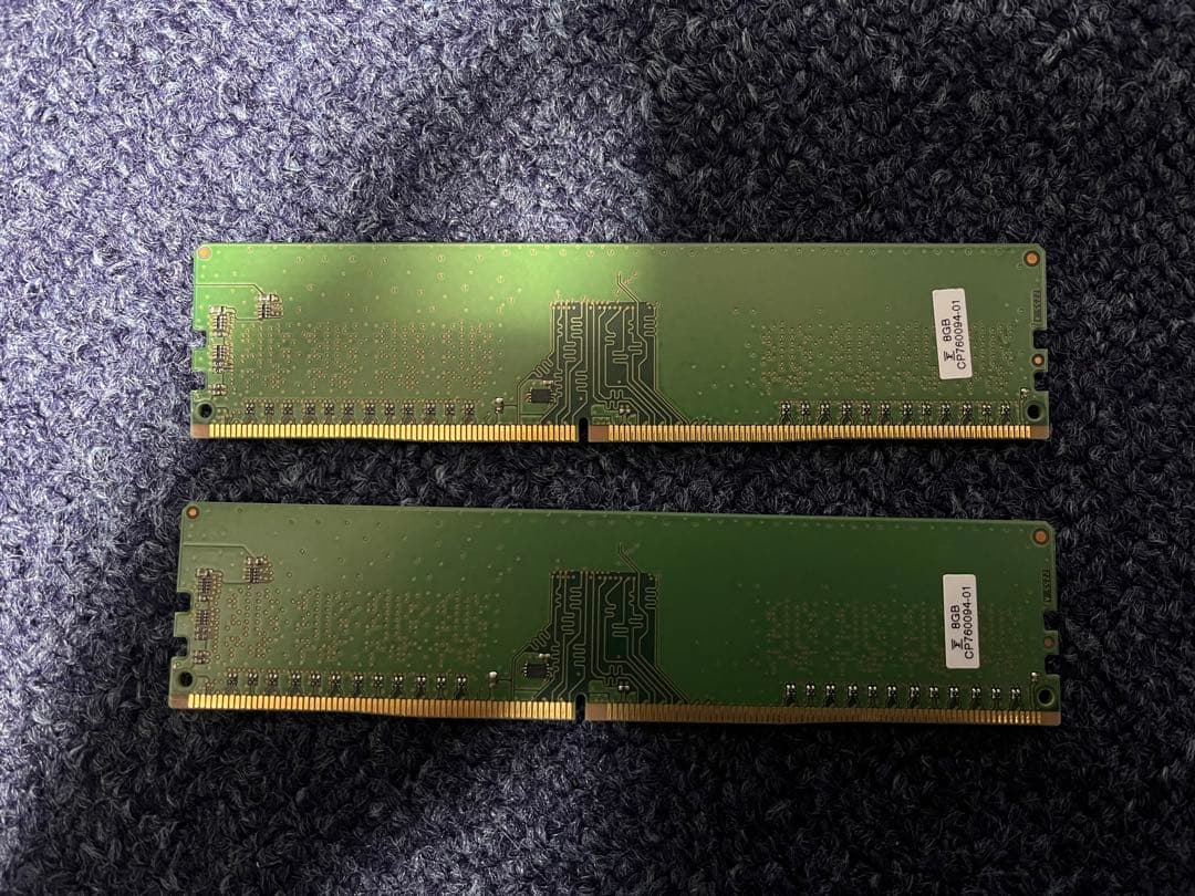 DDR4 メモリ PC用 16GB(8GBx2枚)