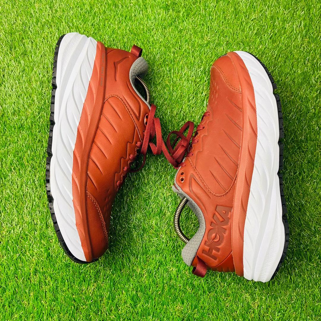 【新品】HOKA ONEONE M BONDI SR レザー 本革 厚底 26