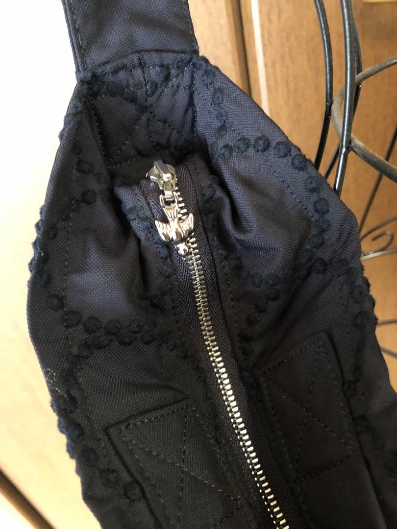 ミナペルホネン ボディバッグ タンバリン 黒