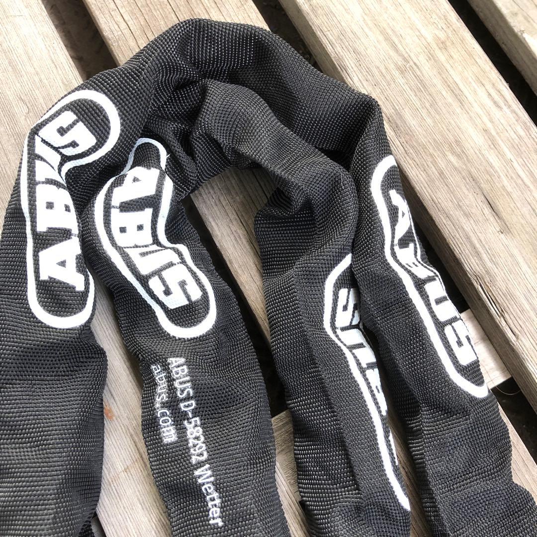 ABUS YARDO 7807F　指紋認証システム　自転車チェーンロック