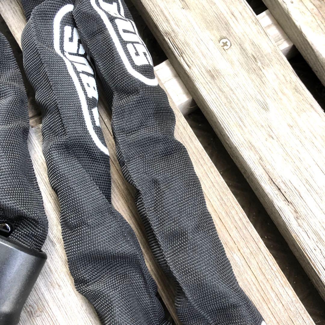 ABUS YARDO 7807F　指紋認証システム　自転車チェーンロック