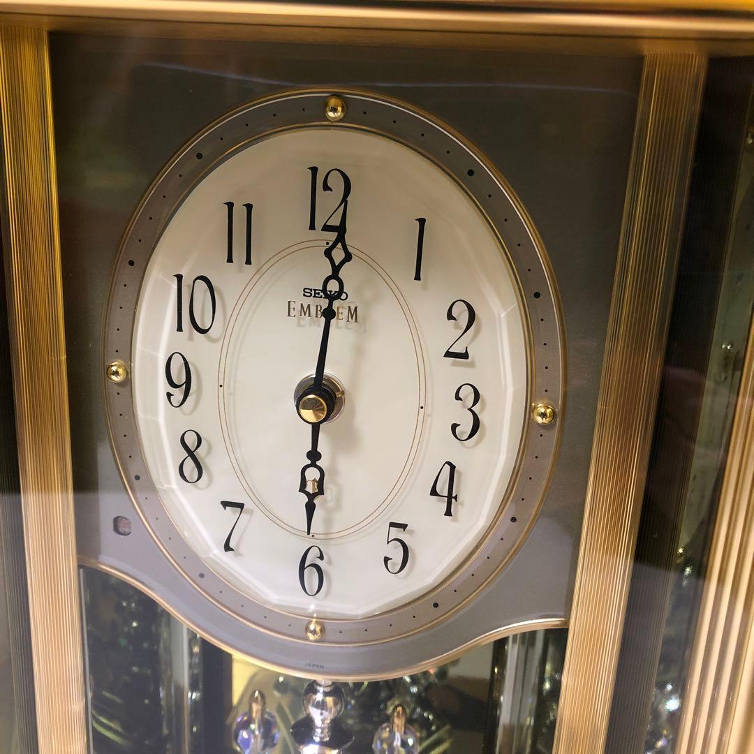 セイコー エンブレム 高級置時計HW463M 動作確認済み
