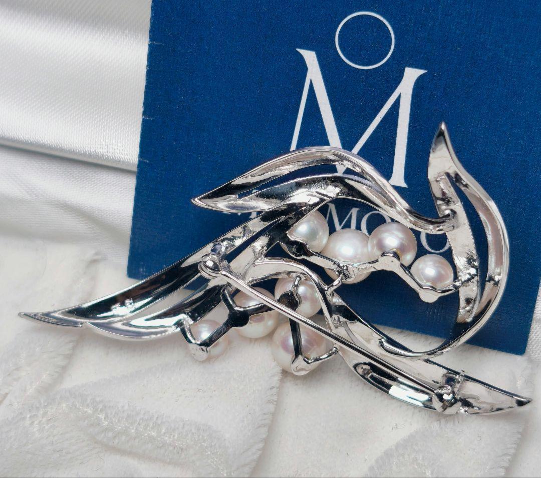 【極美品 最高級】ミキモト ブローチ パール フォーマル 皇室御用達 正規品