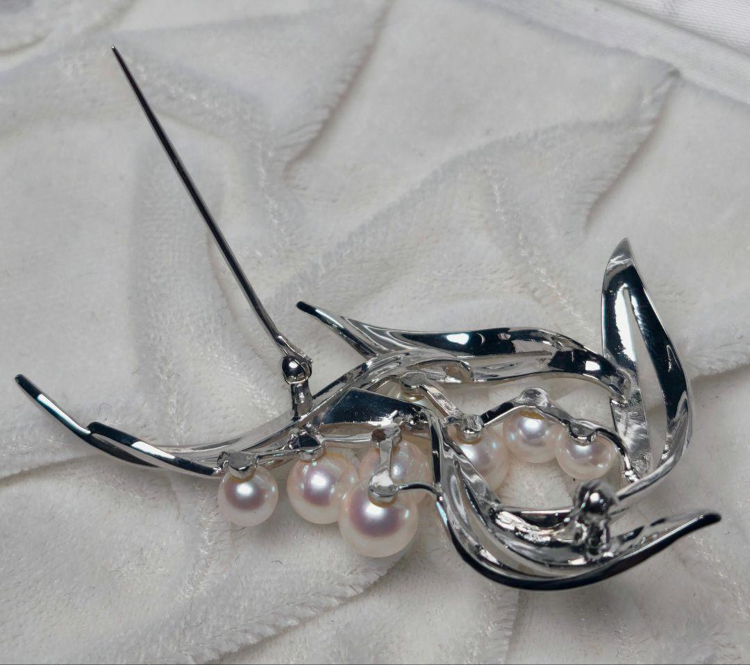 【極美品 最高級】ミキモト ブローチ パール フォーマル 皇室御用達 正規品