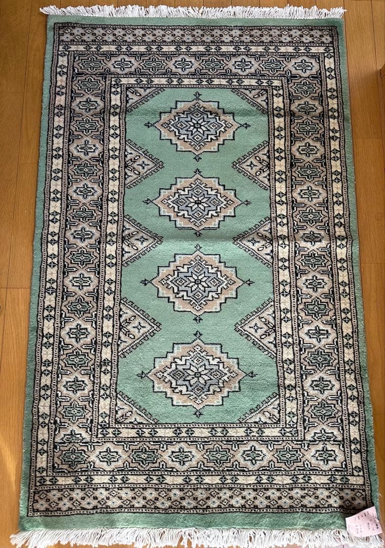 パキスタン段通 マット ラグ ③