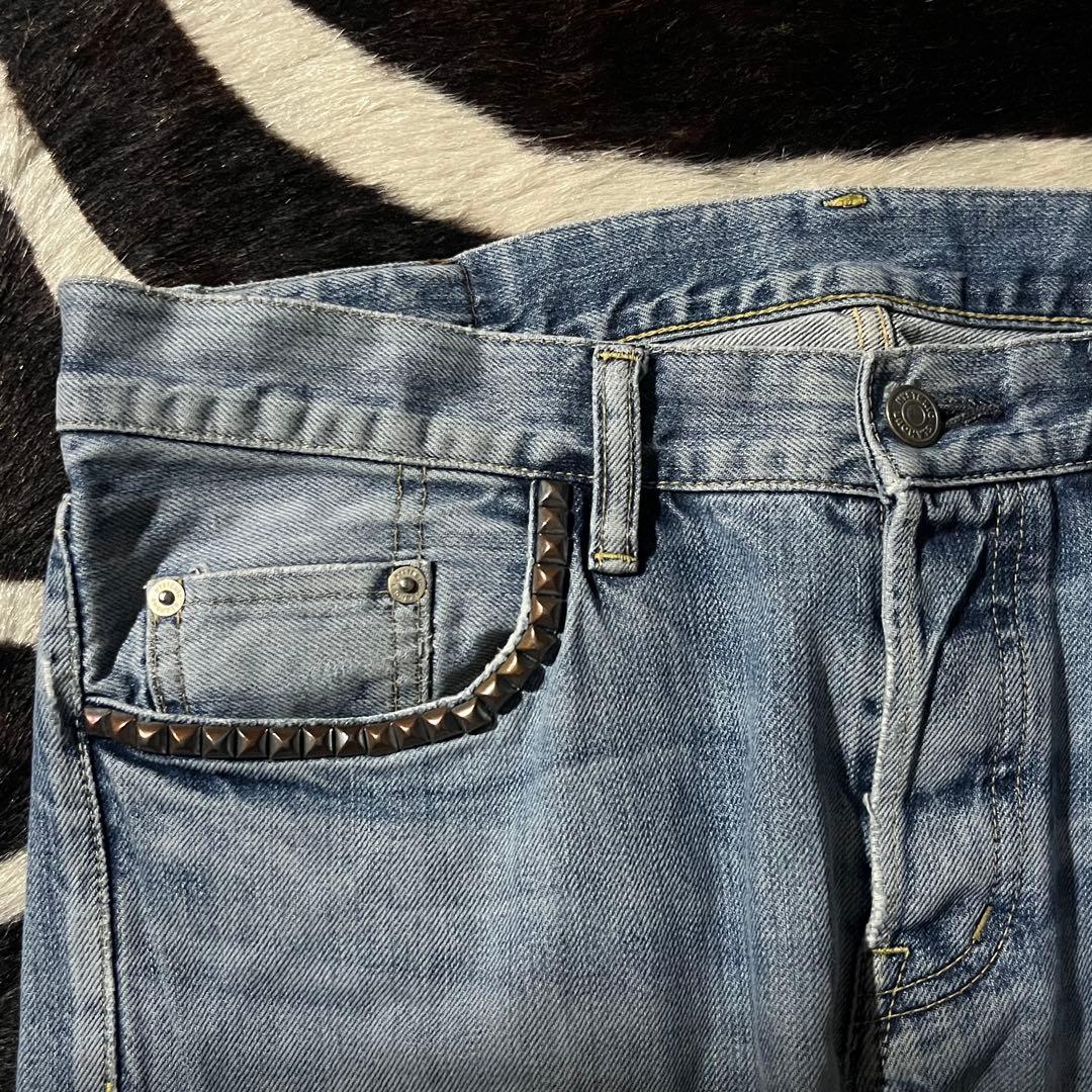 パンツ 00s Hysteric glamour damaged denim