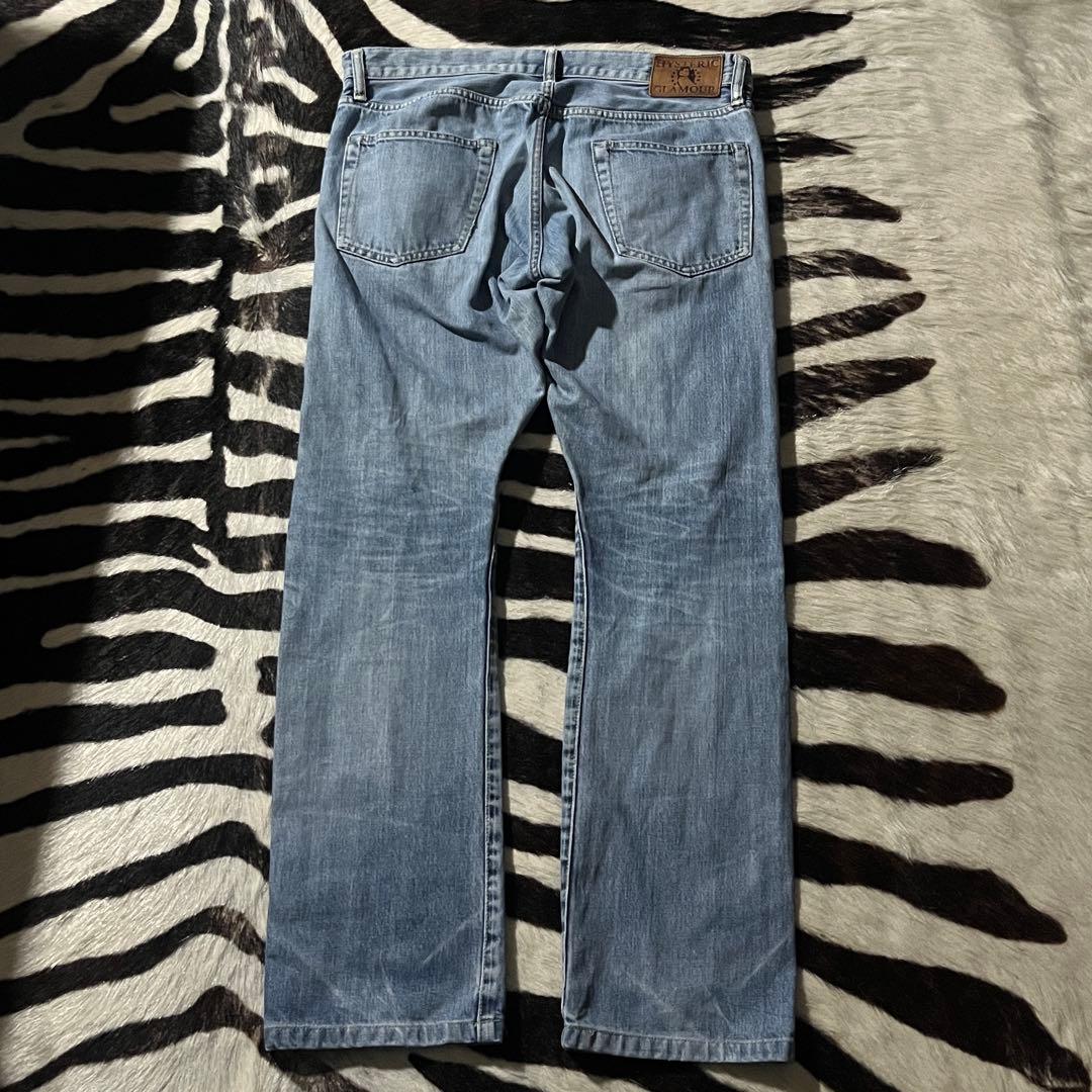 パンツ 00s Hysteric glamour damaged denim