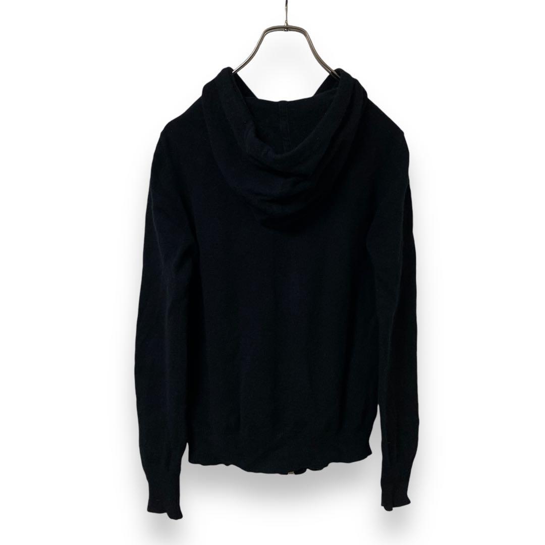 専用 Rick Owens cashmere knit zip hoodie