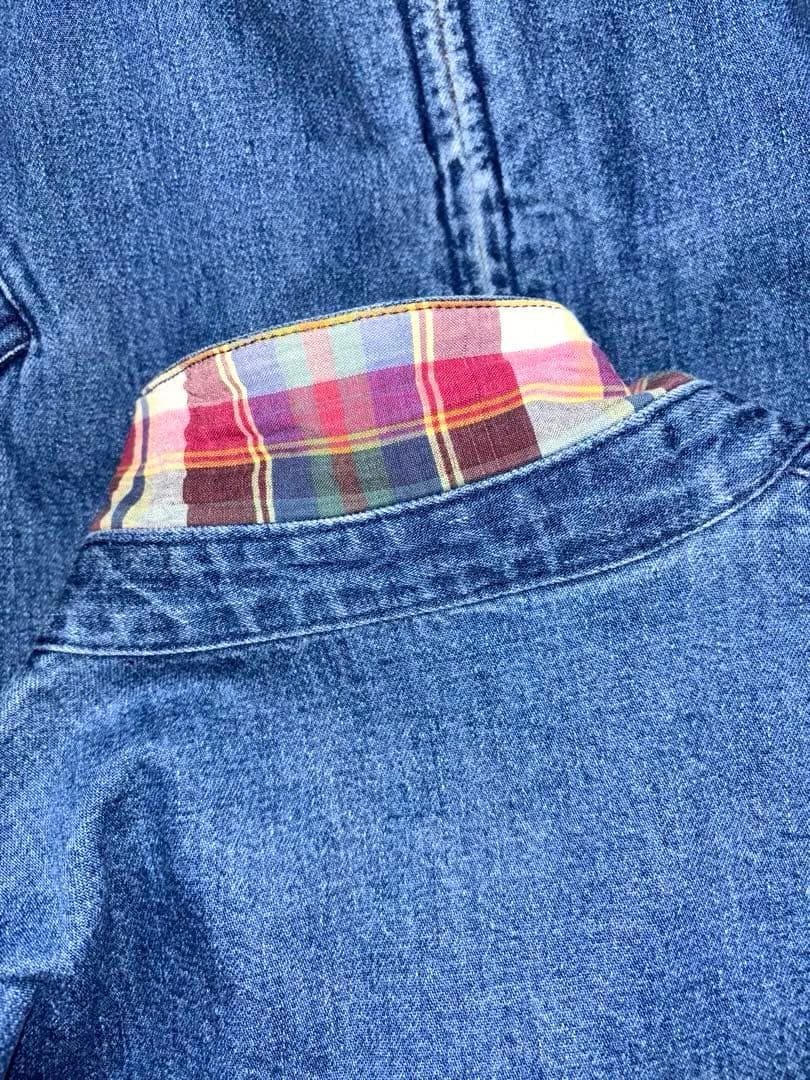 ポロ ラルフローレン 80s USA製　デニム ジャケット　ポニーなし