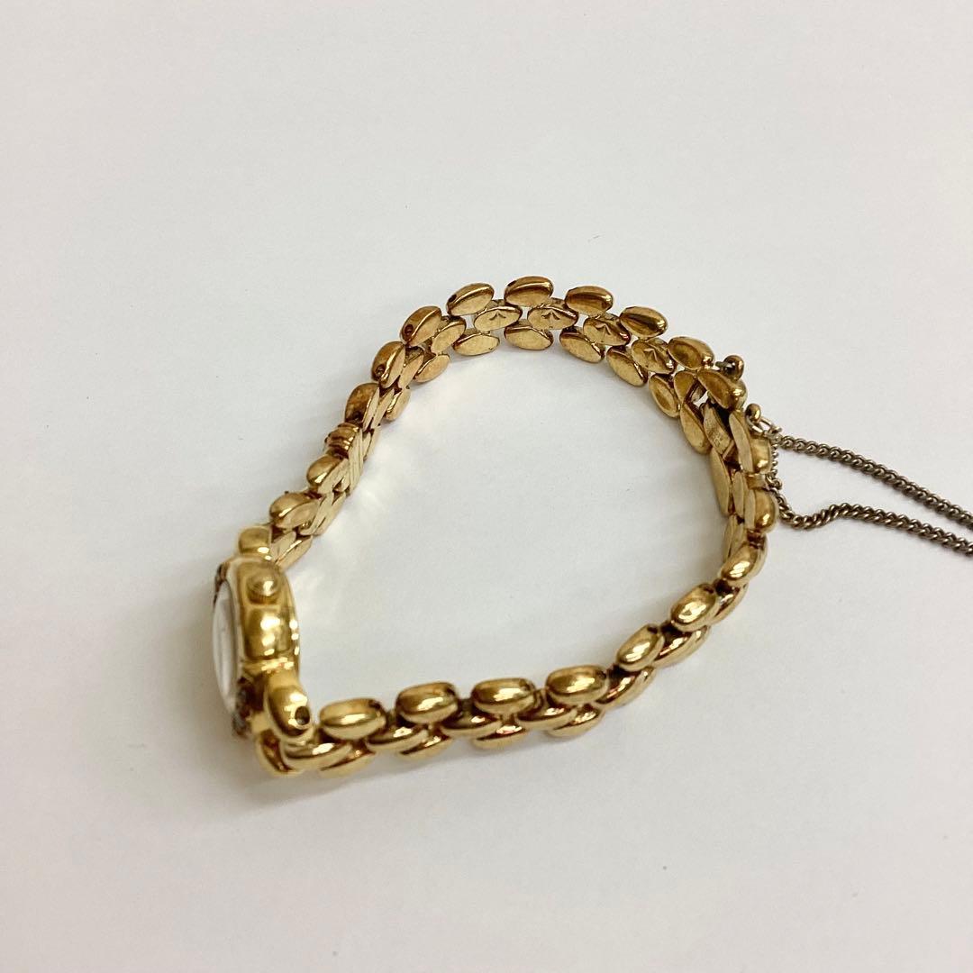 SEIKO セイコー 1E20-0760 腕時計 ゴールド ドレスウォッチ 不動