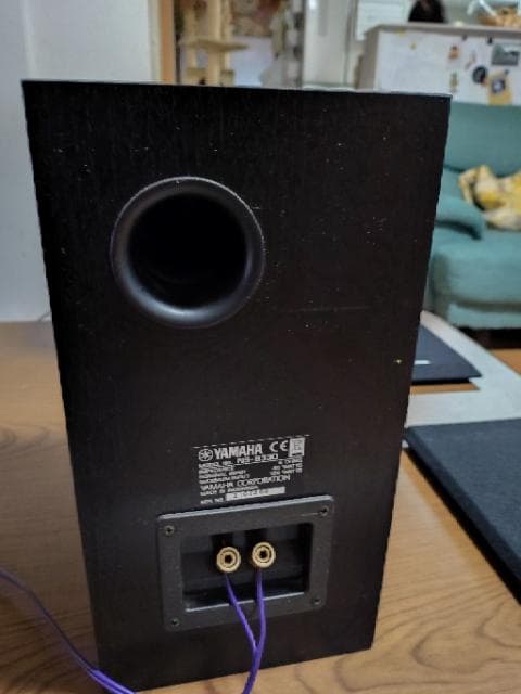 YAMAHA 2ウェイスピーカー（ブラック） 2台セット　NS-B330(B)
