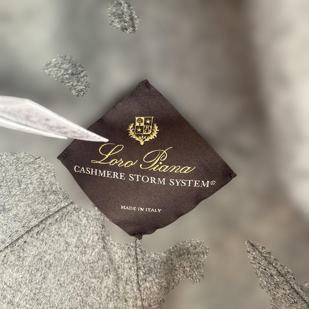 Loro Piana カシミヤキャップ グレー XS 新品