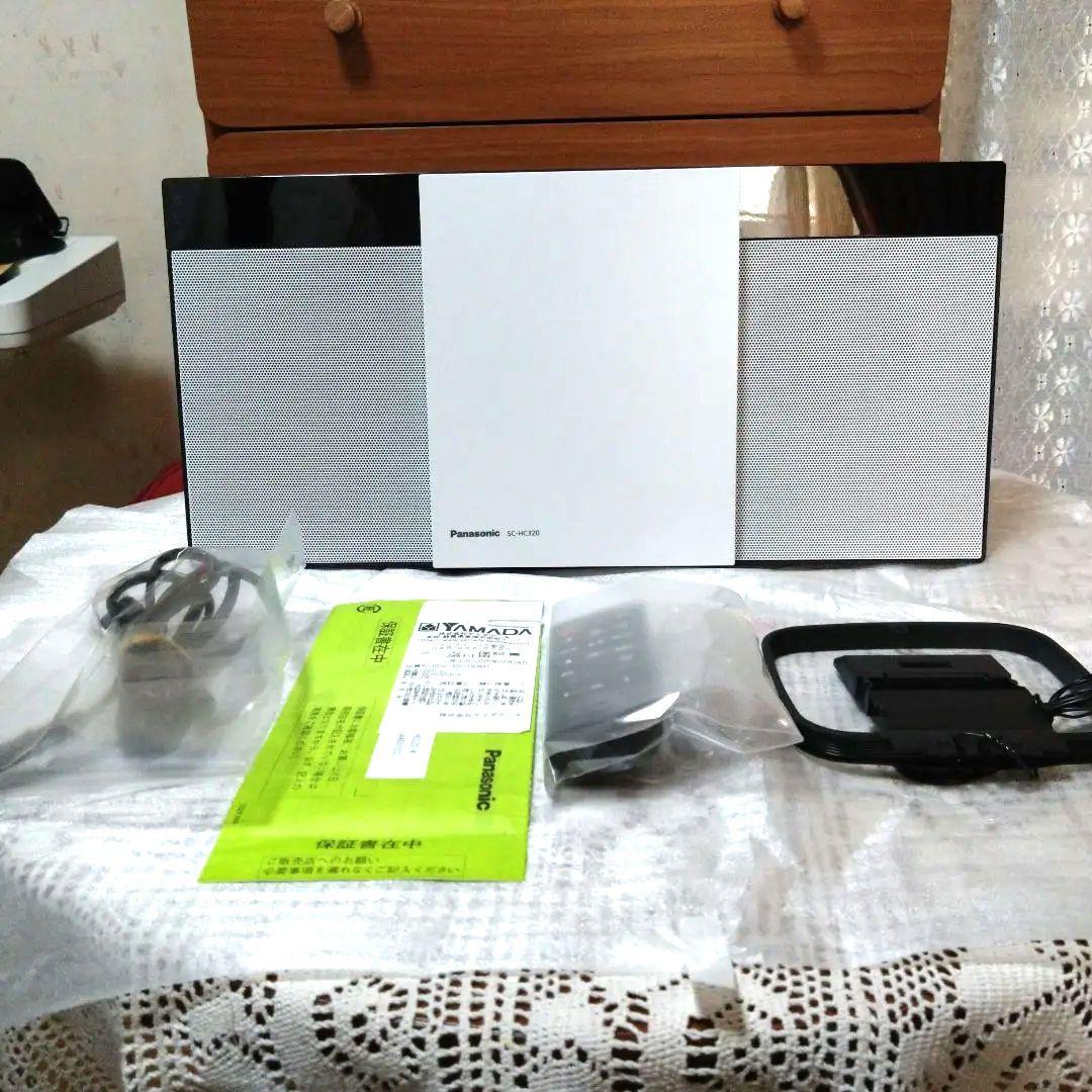 Panasonic ミニコンポ ホワイト ブラック