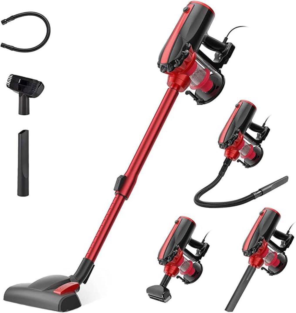 スティッククリーナー本体 レッド 2WAY収納