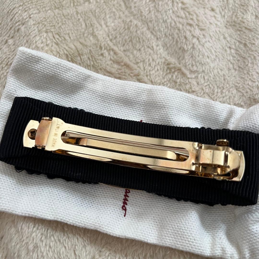 ✧Salvatore Ferragamoフェラガモ　バレッタ　黒✧