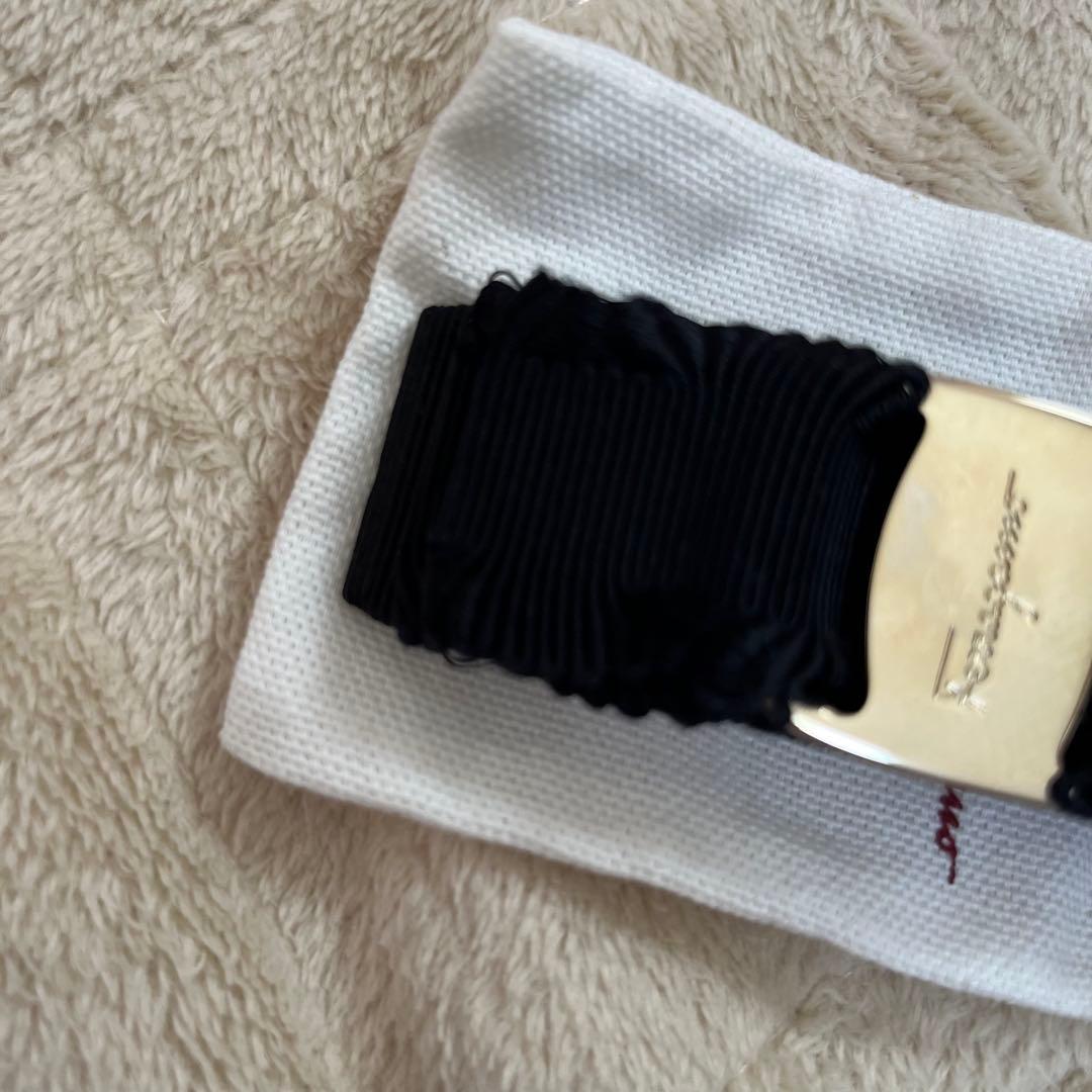 ✧Salvatore Ferragamoフェラガモ　バレッタ　黒✧