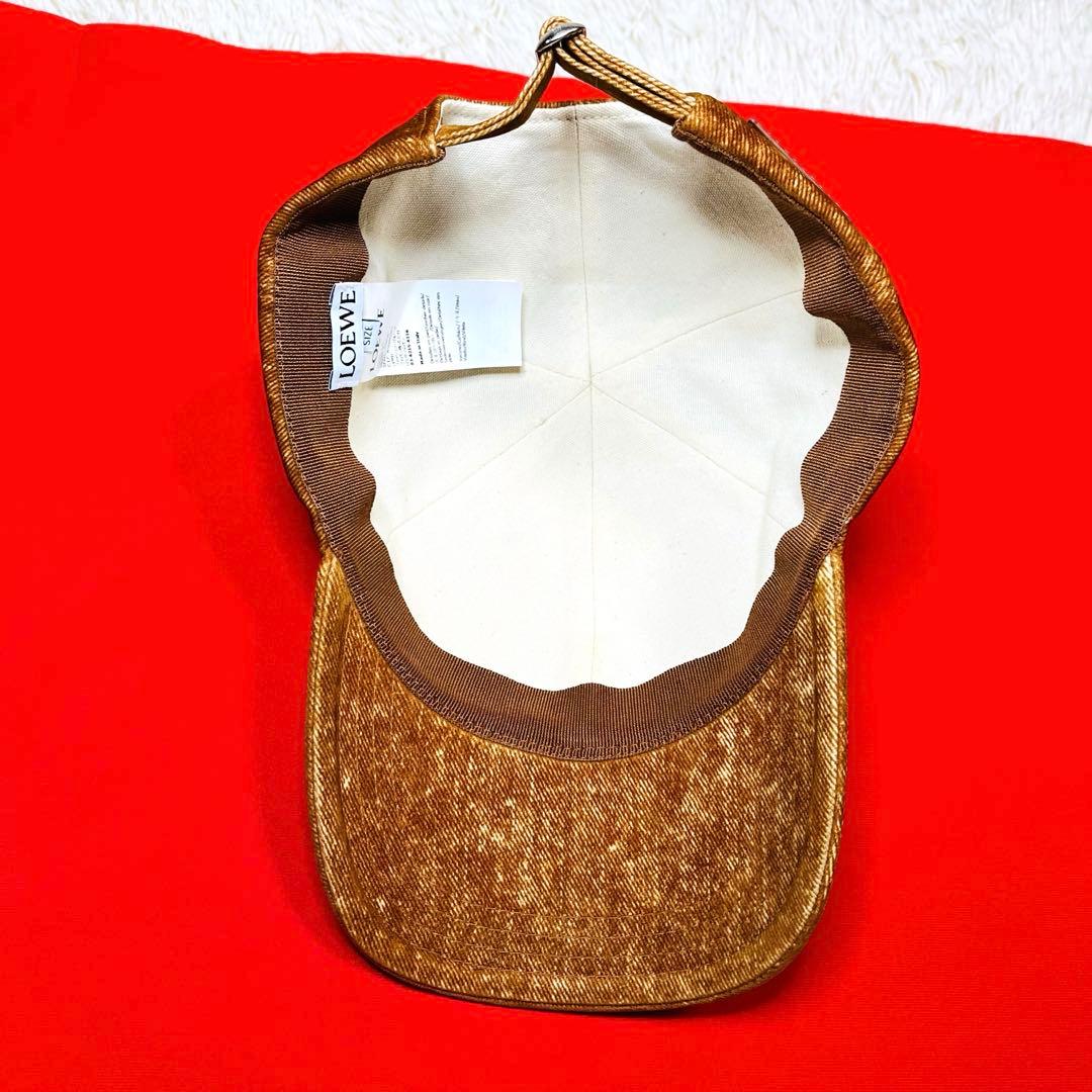 【未使用展示品】LOEWE ロエベ 24SS アナグラム デニム キャップ