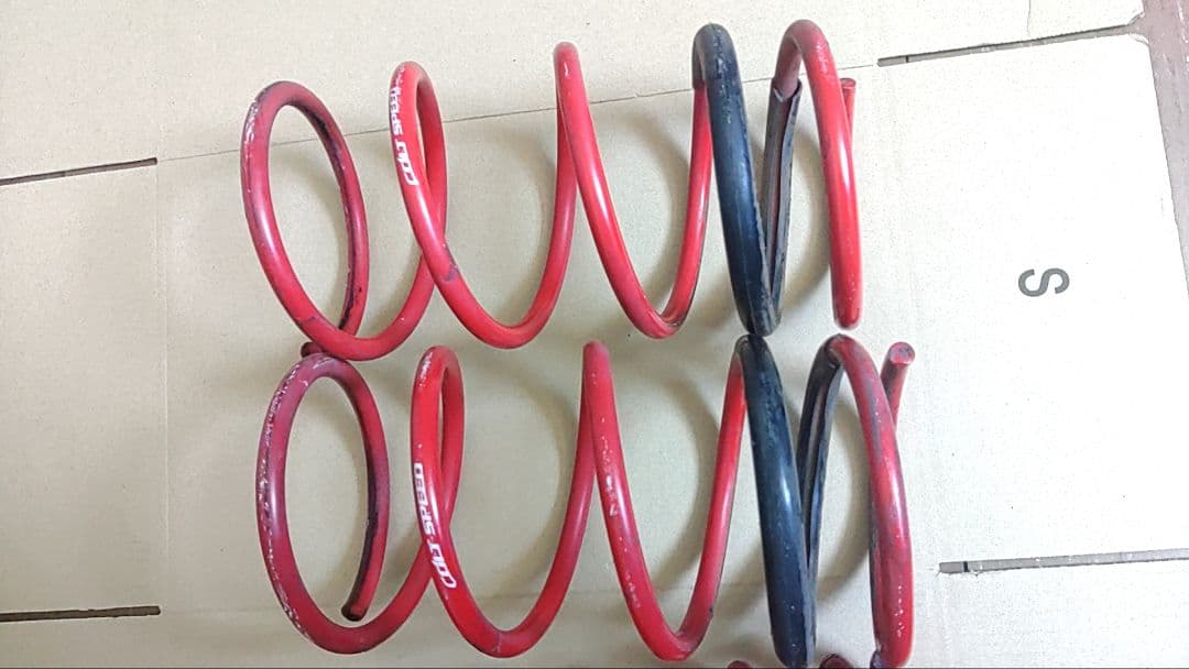 デリカD5 COLT SPEED ローダウンスプリング 4本セット