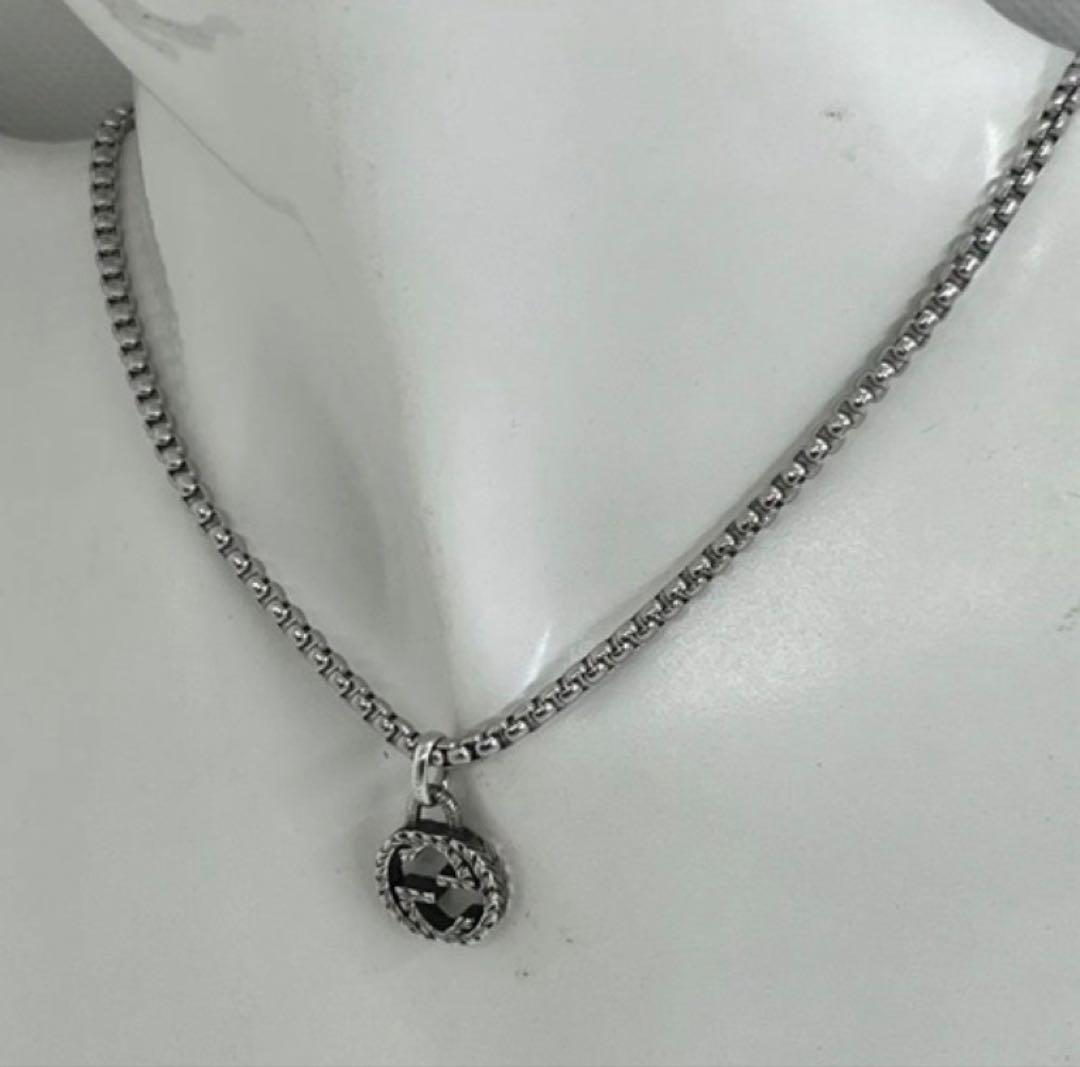 郵*)様 GUCCI インターグロッキング　ネックレス