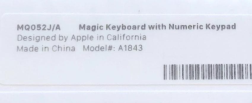 新品｜未開封｜MAGIC KEYBOARD｜JIS｜テンキー｜現行｜APPLE