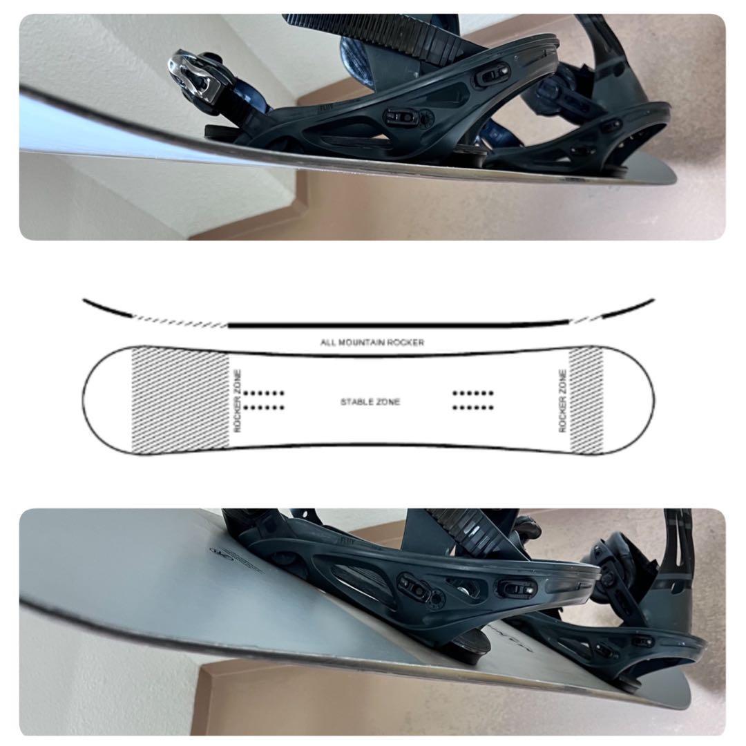 初中級者に！スムース＆タフ！ RIDE MANIC 155 フラットロッカー ！