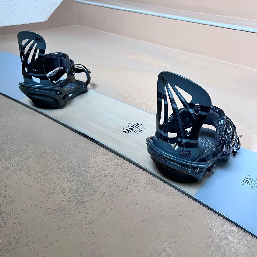 初中級者に！スムース＆タフ！ RIDE MANIC 155 フラットロッカー ！