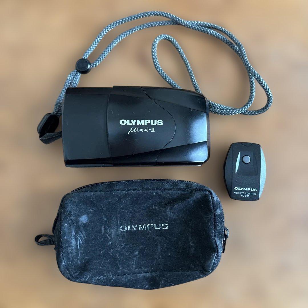 OLYMPUS　オリンパス　μ【mju:】-Ⅱ　35mm フィルムカメラ