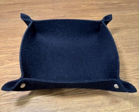 エルメス ヴィドポッシュ 小物入れ フェルト ブラック