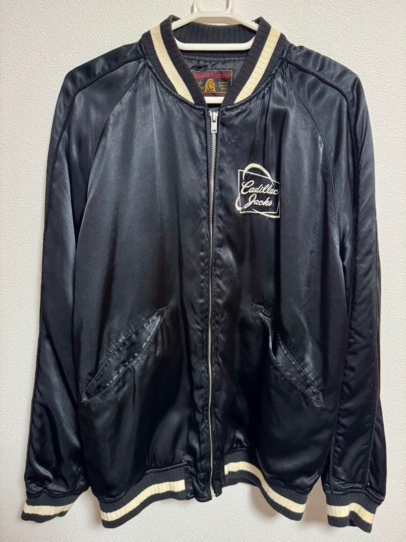 ヒステリックグラマー スカジャン 刺繍　野口強