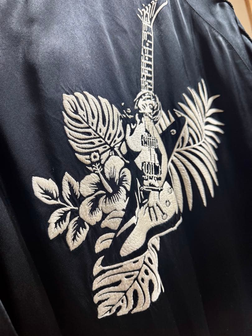 ヒステリックグラマー スカジャン 刺繍　野口強