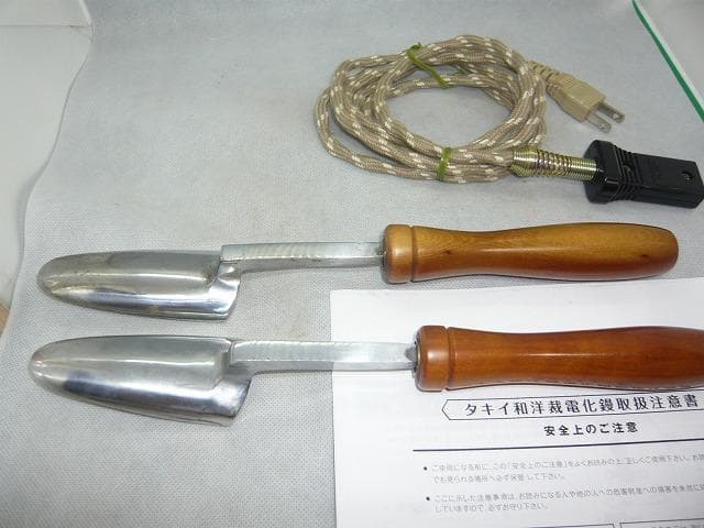 タキイ和裁電化鏝　和裁コテ　和裁こて　鏝２本付