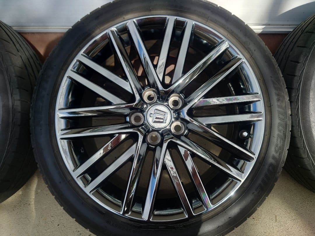 210クラウン　スパッタリングホイール　4本セット