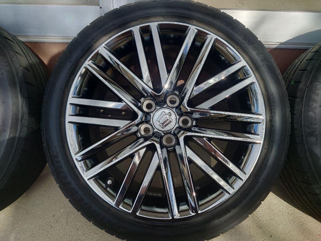 210クラウン　スパッタリングホイール　4本セット