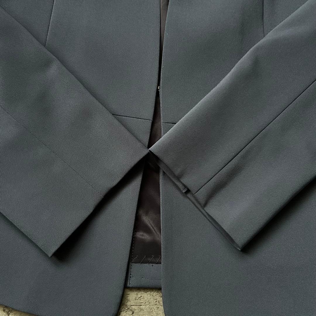 green label relaxing ノーカラー スーツ パンツセットアップ