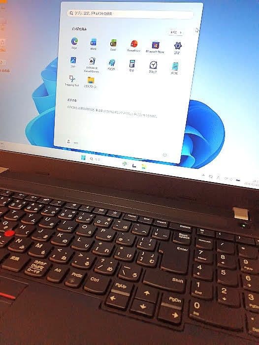 Windowsノート本体 Lenovo Win11 Office2021 RAM8GB SSD128GB