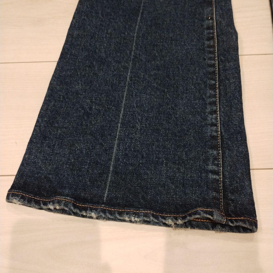 【新品未使用】MOUSSY MVS FLARE ブーツカット フレア 25インチ