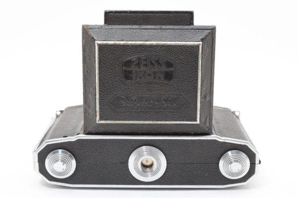 蛇腹カメラ ZEISS IKON Super-Six#486 本革ケース付き