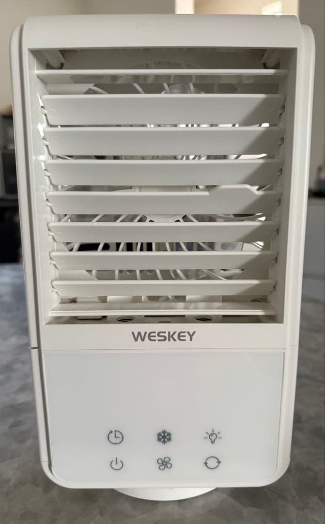 WESKEY 卓上扇風機 3段階風量設定